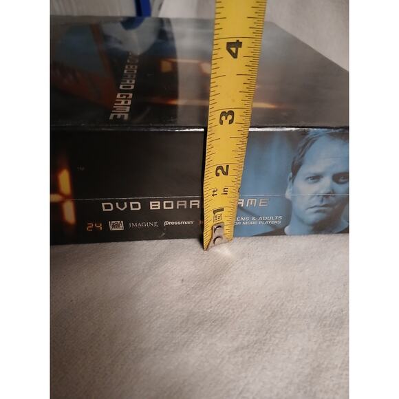 New Sealed 24 DVD Board Game Kieffer Sutherland Teens Adults Action Virtual Fun - Picture 12 of 12